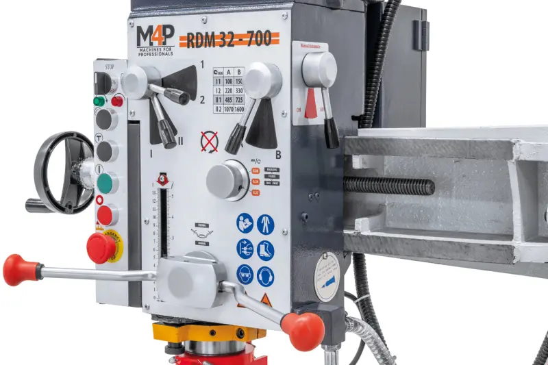 Radiálna vŕtačka RDM 32 - 700 / 400 V