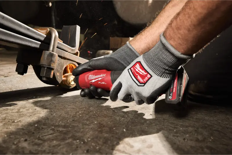 Aku přímá bruska Milwaukee M12 FDGS2-522B, 1x aku M12 HB5 + M12 HB2.5 + C12 C + taška, 4933500659