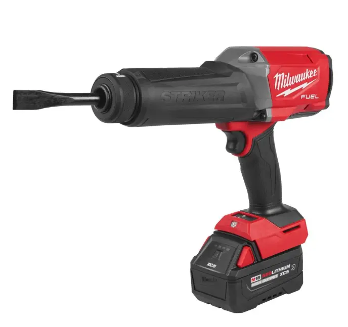 Aku sekací kladivo Milwaukee M18 FCH-501HX STRIKER, 1x aku M18 HB5-CR + M12-18 FC + kufr, 4933498203