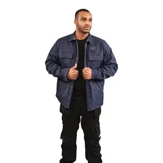 Aku HEXON vyhřívaná košilová bunda Milwaukee M12 HSJBLU-O (XXXL), modrá, pánská, bez aku, 4932500685