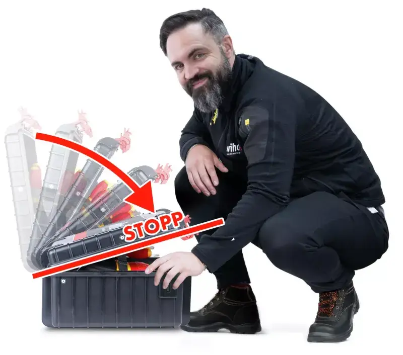 Wiha 00028 Kufr s nářadím XL Univerzal. Řada 9300 (Sada 59 dílů) (WIHA00028)