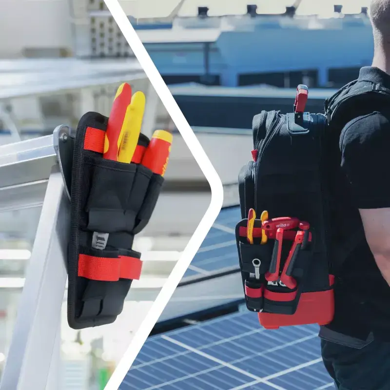 Wiha 00041 Nářadí pro fotovoltaiku v opaskovém pouzdru (Sada 14 dílů) (WIHA00041)