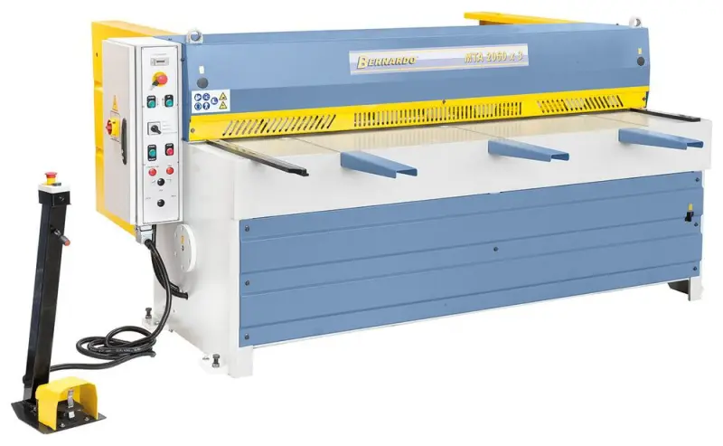 Tabulové nůžky Bernardo MTA 3060 x 2 s manuálním dorazem (BER061951BXL)