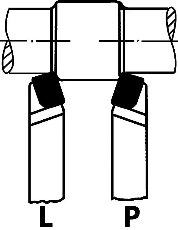 Přímý soustružnický nůž t vrdokov DIN4971 pravý 32 x 32 x 170 mm P25/30 WILK E