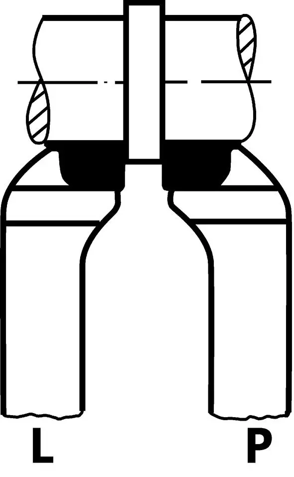 Odsazený čelní soustružni cký nůž tvrdokov DIN4977 pravý P25/30 16x16x110 mm WILKE