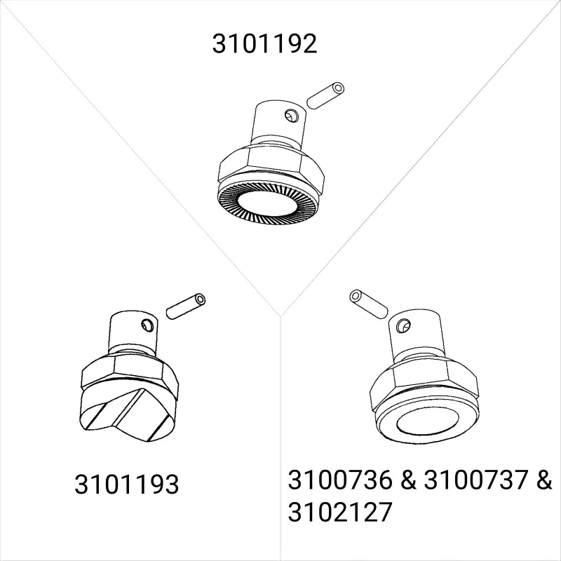 Přítlačná destička Bessey 3100736 (Standard) (BES3100736)