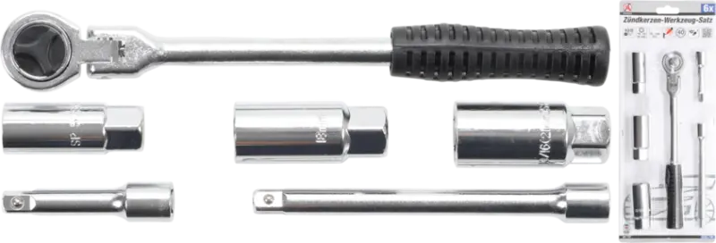 Nářadí Kraftmann na zapalovací svíčky 3/8" BGS100137. Sada 6 dílů (BGS100137)