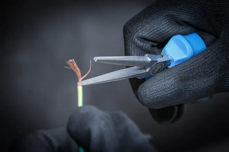 Kleště pro elektroniku 150 mm BGS100341, jehlové s rozevírací pružinou (BGS100341)