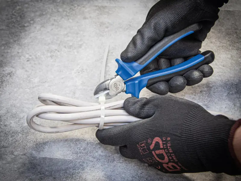 kleště štípací boční 165 mm, 2 komp. izolace, (BGS100393)