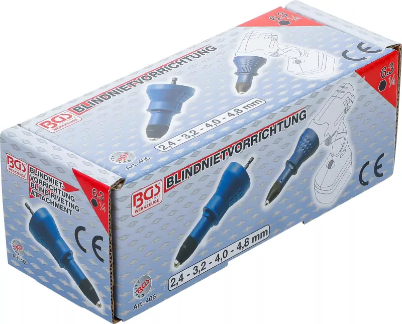 Nýtovací nástavec pro vrtačku BGS100406 (BGS100406)