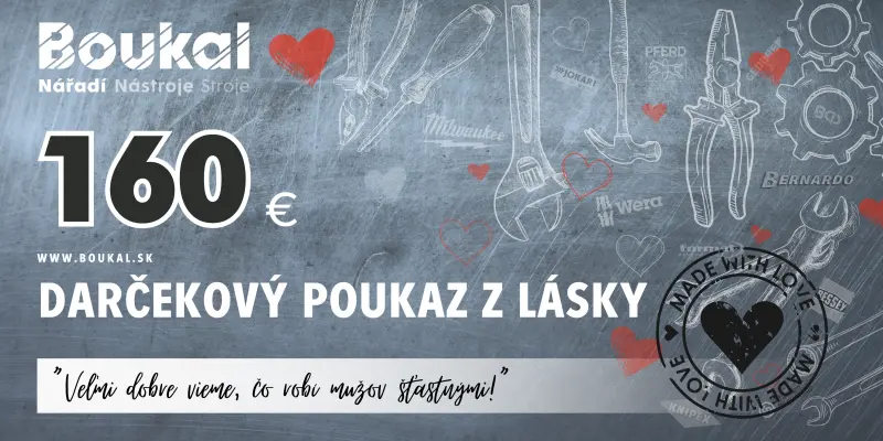 Dárkový poukaz k valentýnu v hodnotě 4.000 Kč
