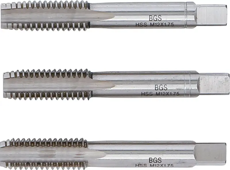 Sadový závitník M12 x 1,75 mm BGS100936 HSS-G (BGS100936)
