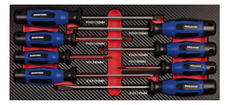 Projahn 4129 Nástrčné hlavice 1/2" Xi-on. Súprava 10 dielov 10 - 19 mm (DATPJ4129)