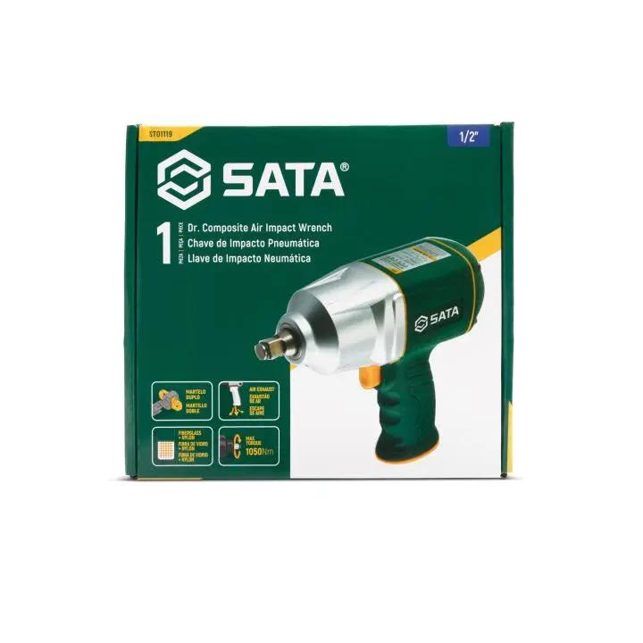1/2" pneumatický rázový klíč 1050nm (SATAST01119)