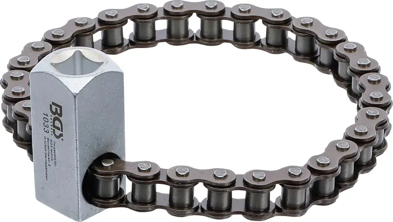 Klíč na olejové filtry průměr 65 ÷ 115 mm BGS101033 řetězový. Těžké provedení (BGS101033)