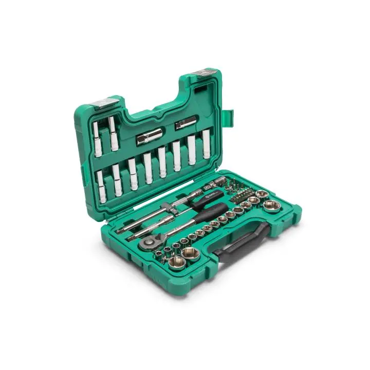 60 ks. Sada metrických nástrčných hlavic 1/2" s 6 (SATAST09007SJ)