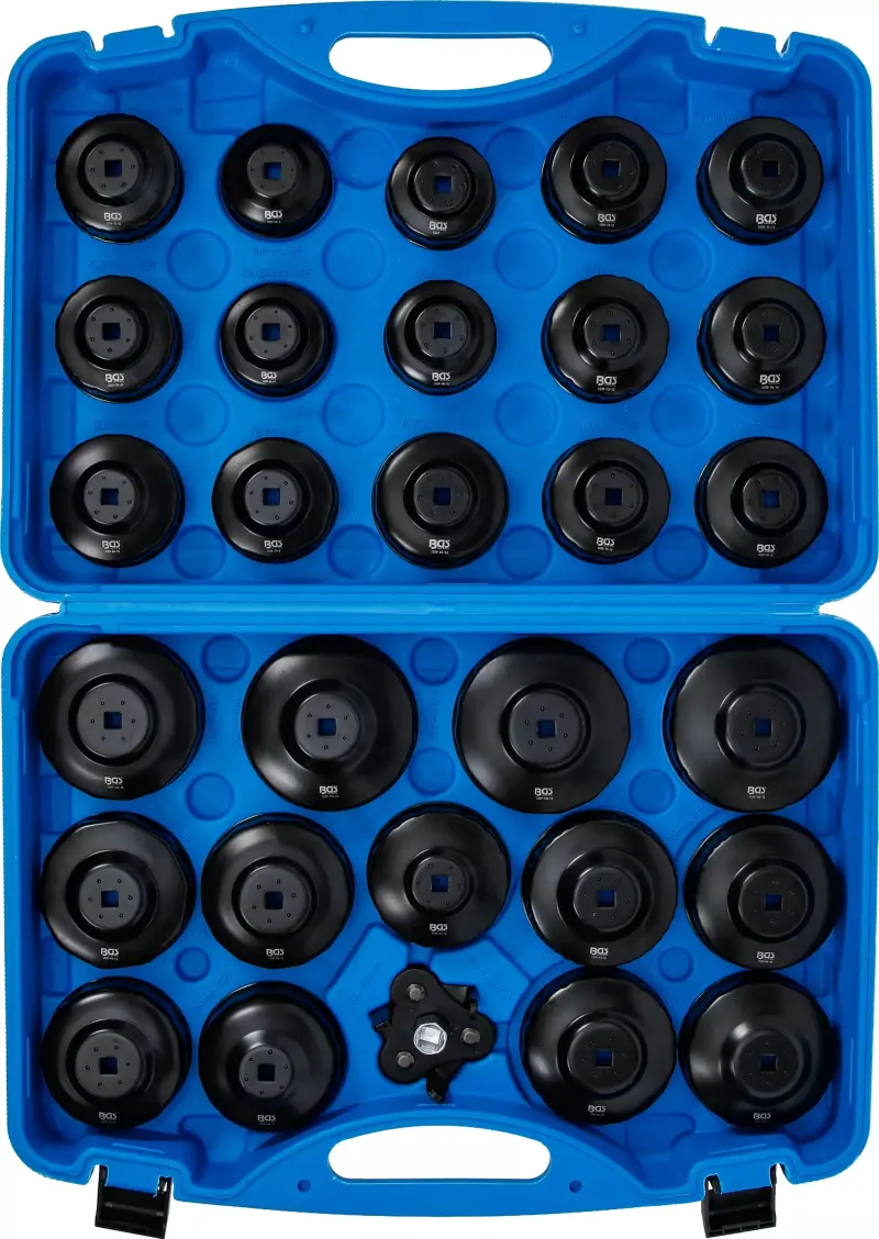 Nástrčné hlavice pro povolování olej. filtrů BGS101039 Sada 30 dílů (BGS101039)