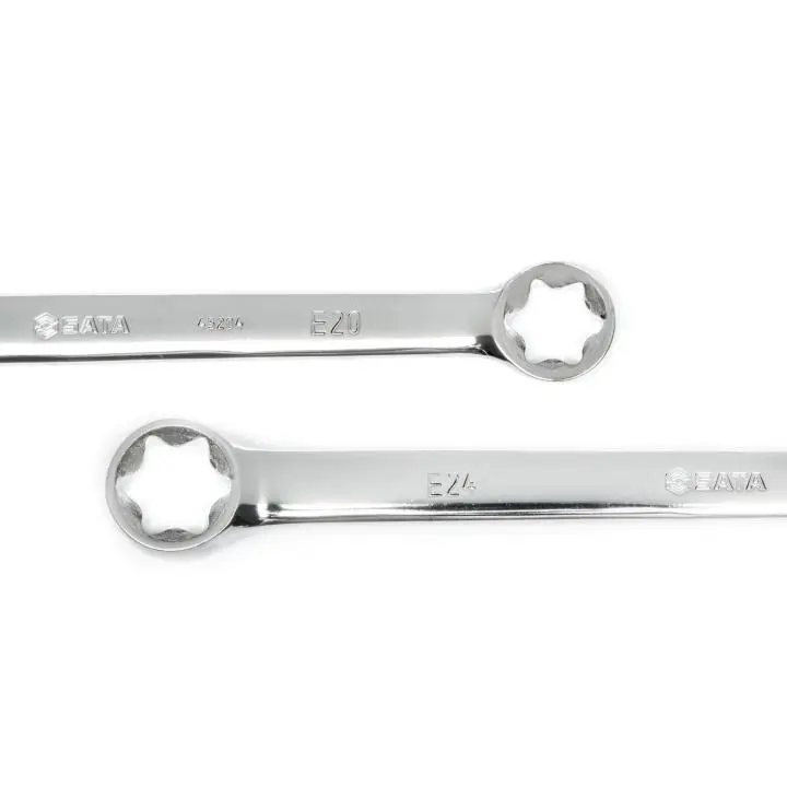 4 ks. Sada očkoplochých klíčů E-Torx - E6xE8, E10x (SATAST09012SJ)