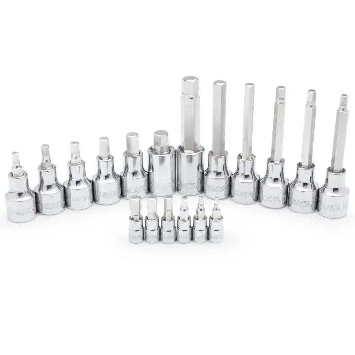 Sada 18 ks. Sada nástrčných hlavic 1/4" a 1/2" s š (SATAST09053SJ)
