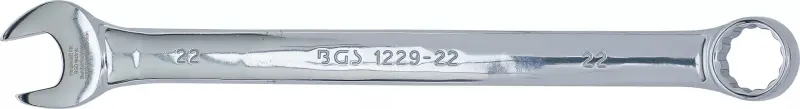 Očkoplochý klíč 22 mm BGS101229-22, extra dlouhý, leštěný (BGS101229-22)