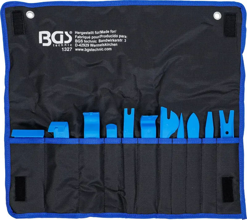 Háky BGS101327 na montáž a demontáž čalounění. Sada 11 dílů (BGS101327)