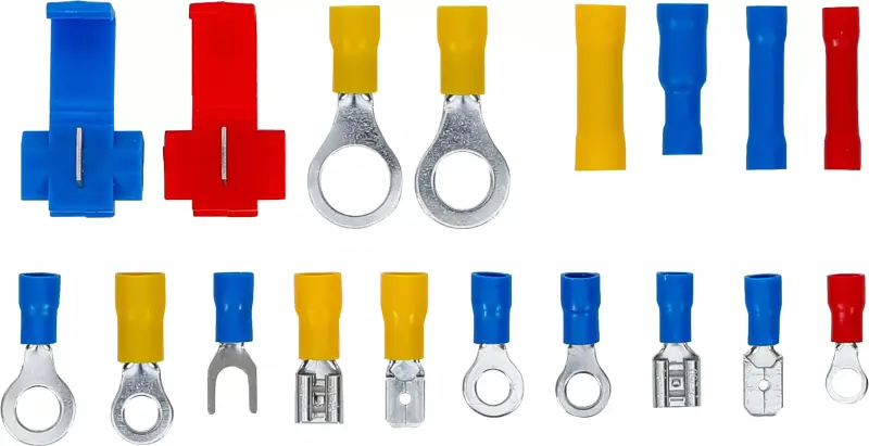 Kabelová oka, konektory, spojky BGS1014105 Sortiment 160 dílů (BGS1014105)