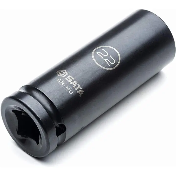 Nástrčné hlavice 1/2" 10 ÷ 24 mm SATA ST34399T, standard a prodloužené - 26 ks (SATAST34399T)