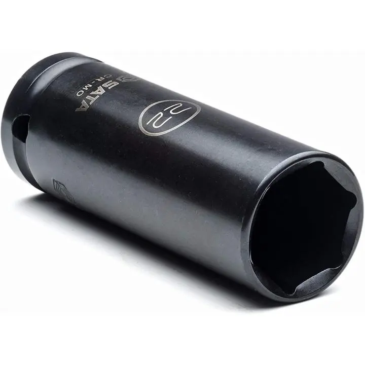 Nástrčné hlavice 1/2" 10 ÷ 24 mm SATA ST34399T, standard a prodloužené - 26 ks (SATAST34399T)