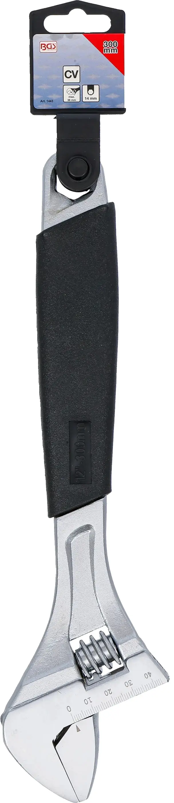 Stavitelný klíč 305 mm BGS101443 s plastovou rukojetí (BGS101443)
