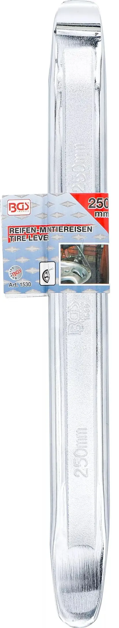 Montážní páka 250 mm BGS101530, tvrzená (BGS101530)