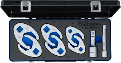 Sada otevřených klíčů 1/2" - 33 ÷ 36 mm + 3/4" - 38 ÷ 50 mm BGS101759 (8 dílů) (BGS101759)
