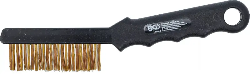 Ruční kartáč 220 mm BGS101798-1, mosazný, na čištění brzdových třmenů (BGS101798-1)