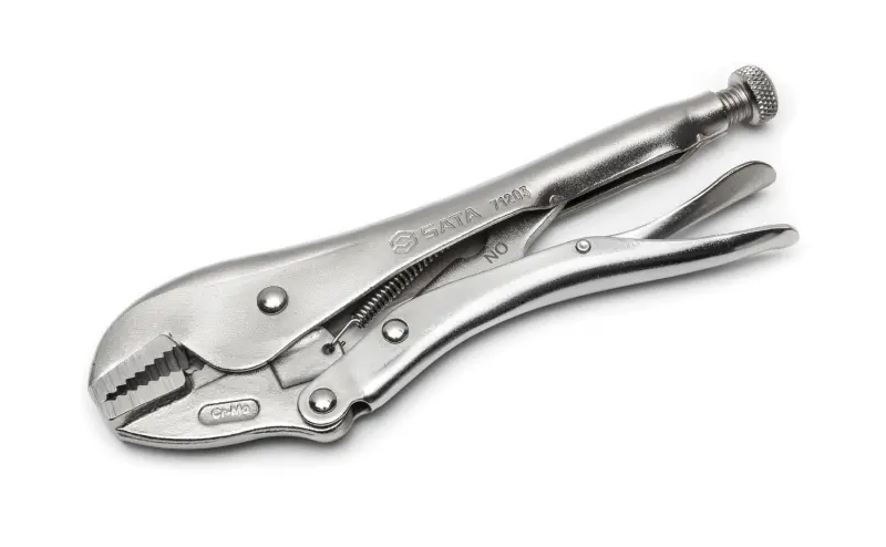 Samosvorné upínací kleště Grip 224 mm SATA ST71203ST rovné (SATAST71203ST)