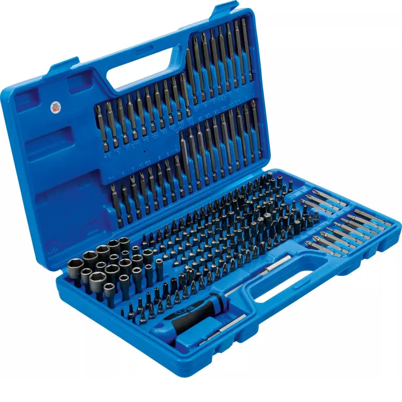 Univerzální a speciální 1/4" bity a hlavice. (Sada 208 dílů). BGS 2010 (BGS1020103)