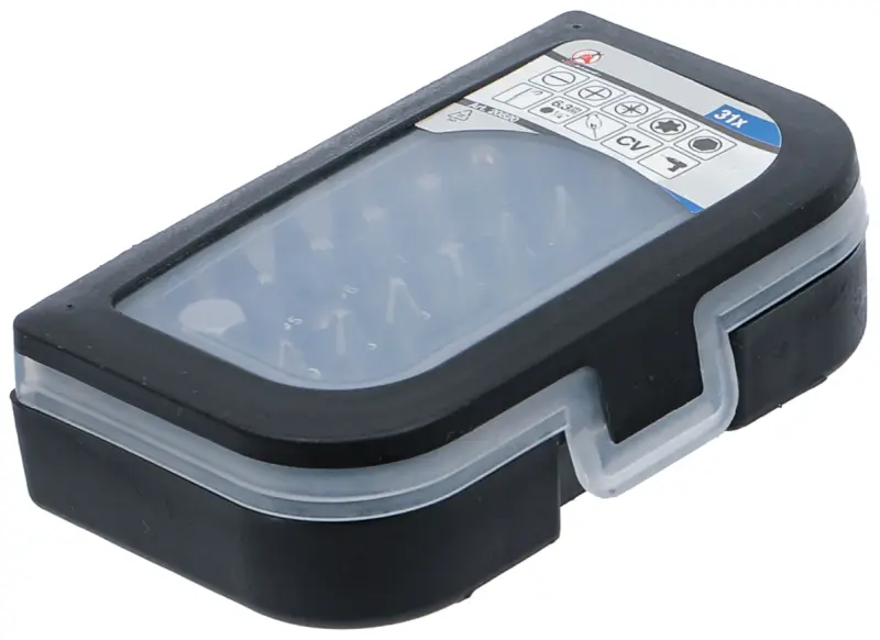 Bity 1/4" Kraftmann PL, PH, PZ, Torx, Inbus, držák. (Sada 32 dílů). BGS 2082 (BGS1020820)
