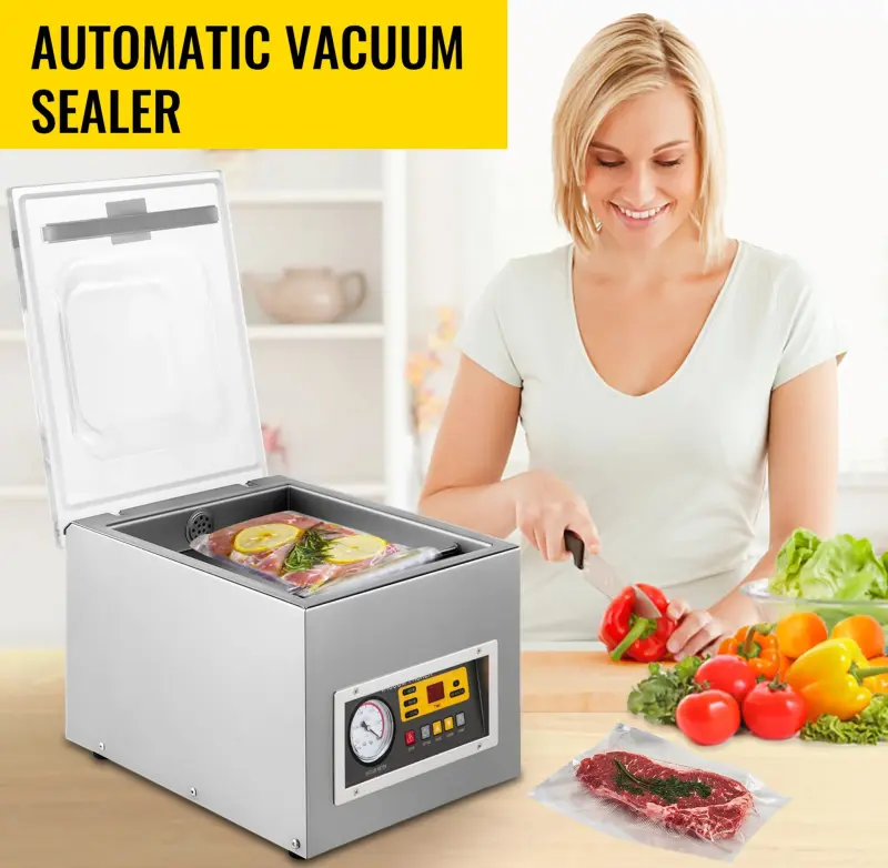 Vakuová svářečka VEVOR DZ-260S - komora z nerezové oceli (OZ0201524)