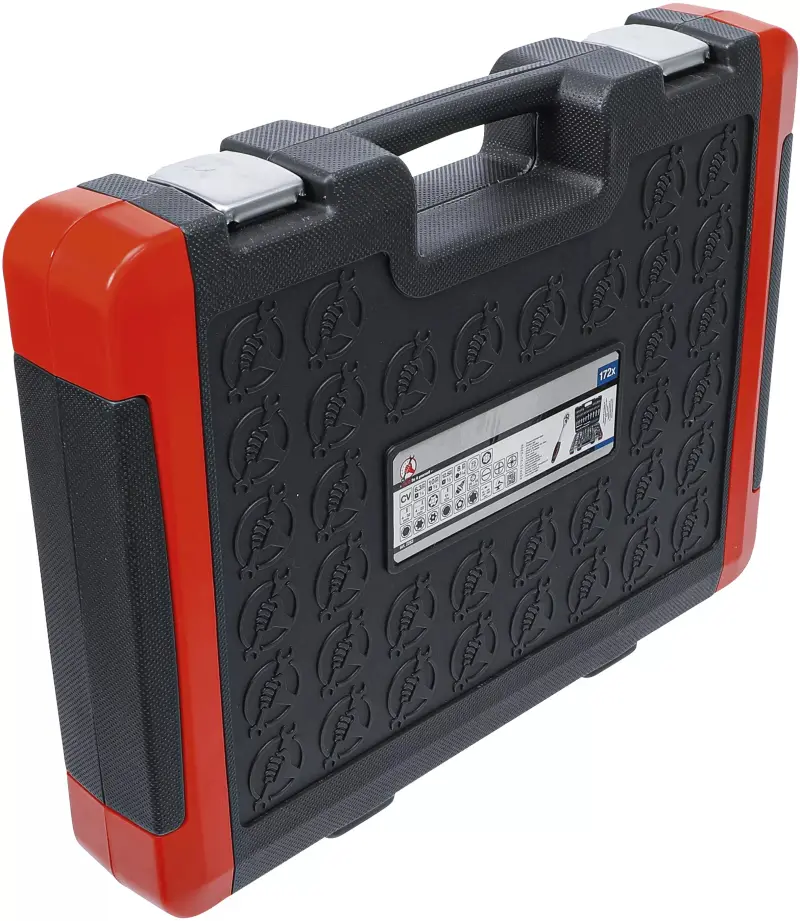 Gola sada Kraftmann, 172 dílů BGS-172K 3x ráčna 1/4