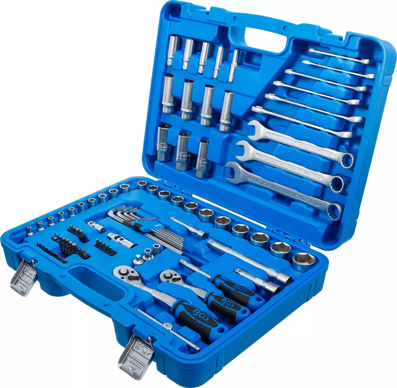 Gola sada BGS-92K s ráčnou 1/4" + 3/8" (palcová) 92 dílů Pro Torque. BGS 2299 (BGS102299)