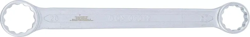 Oboustranný očkový klíč 25 x 28 mm BGS1030342 extra plochý (BGS1030342)
