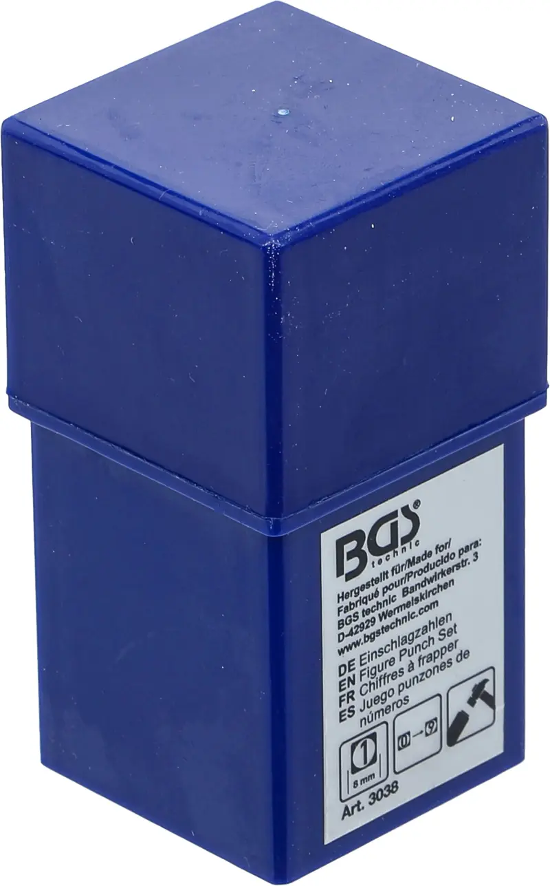Razící matrice Čísla 8,0 mm BGS103038 (BGS103038)
