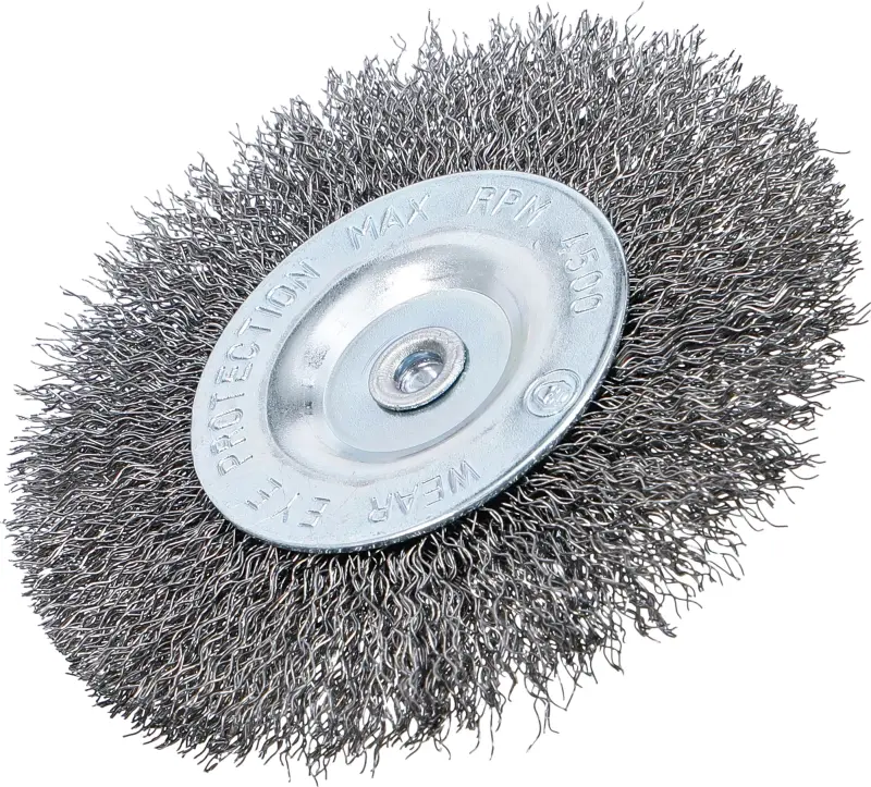 Drátěný kartáč pr. 100 mm BGS103077, plochý, do vrtačky (BGS103077)