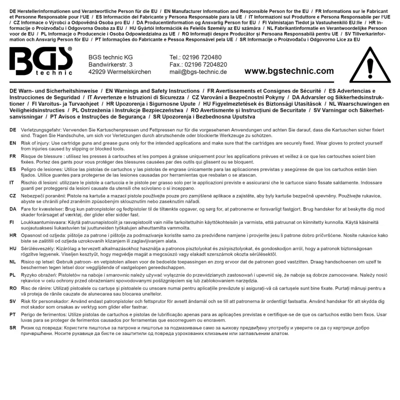 Adaptér pro mazací pistoli BGS103142-1 - úhel 90° (BGS103142-1)