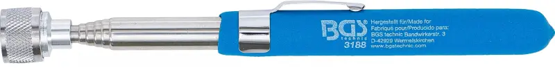 Teleskopický magnet pr. 15 mm x 650 mm BGS103188, nosnost do 3 kg (BGS103188)