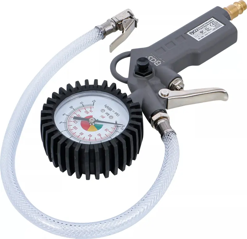 Měřič tlaku pneumatik - pneuměřič 0 ÷ 8 Barů BGS103201 (BGS103201)