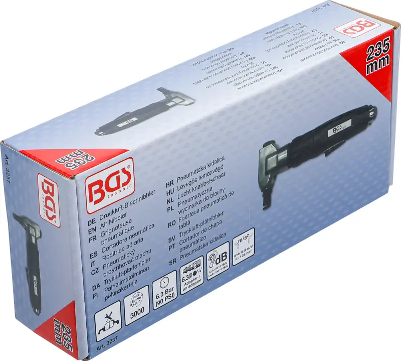 Pneumatický prostřihovač plechu do 1 mm BGS103237 (BGS103237)