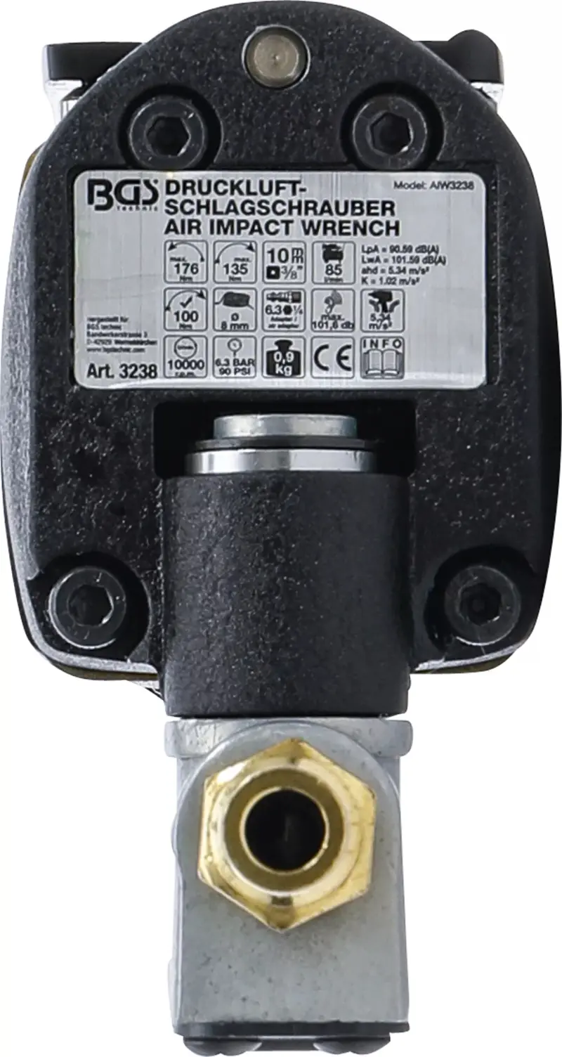 Pneumatický rázový utahovák 3/8" BGS103238 (max. 155 Nm) (BGS103238)