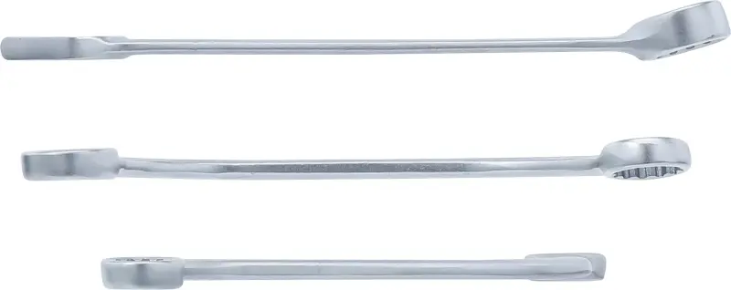 Očkové a očkoploché klíče BGS1030500, metrické a palcové. Sada 50 dílů v tašce (BGS1032500)