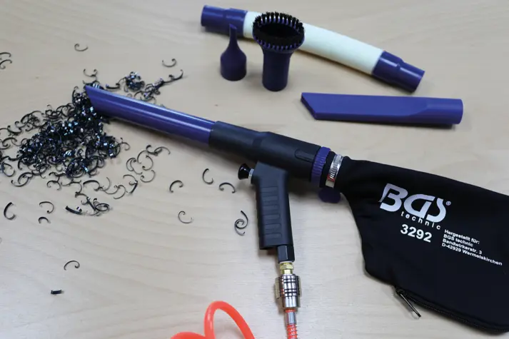 Pneumatická sací/ofukovací pistole BGS103292 Přepínatelná - 9dílná (BGS103292)