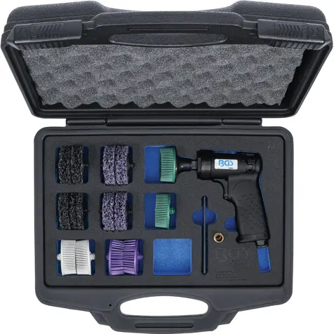 Pneumatická kotoučová bruska pr. 50 mm BGS103328 (Sada 17 dílů) (BGS103328)