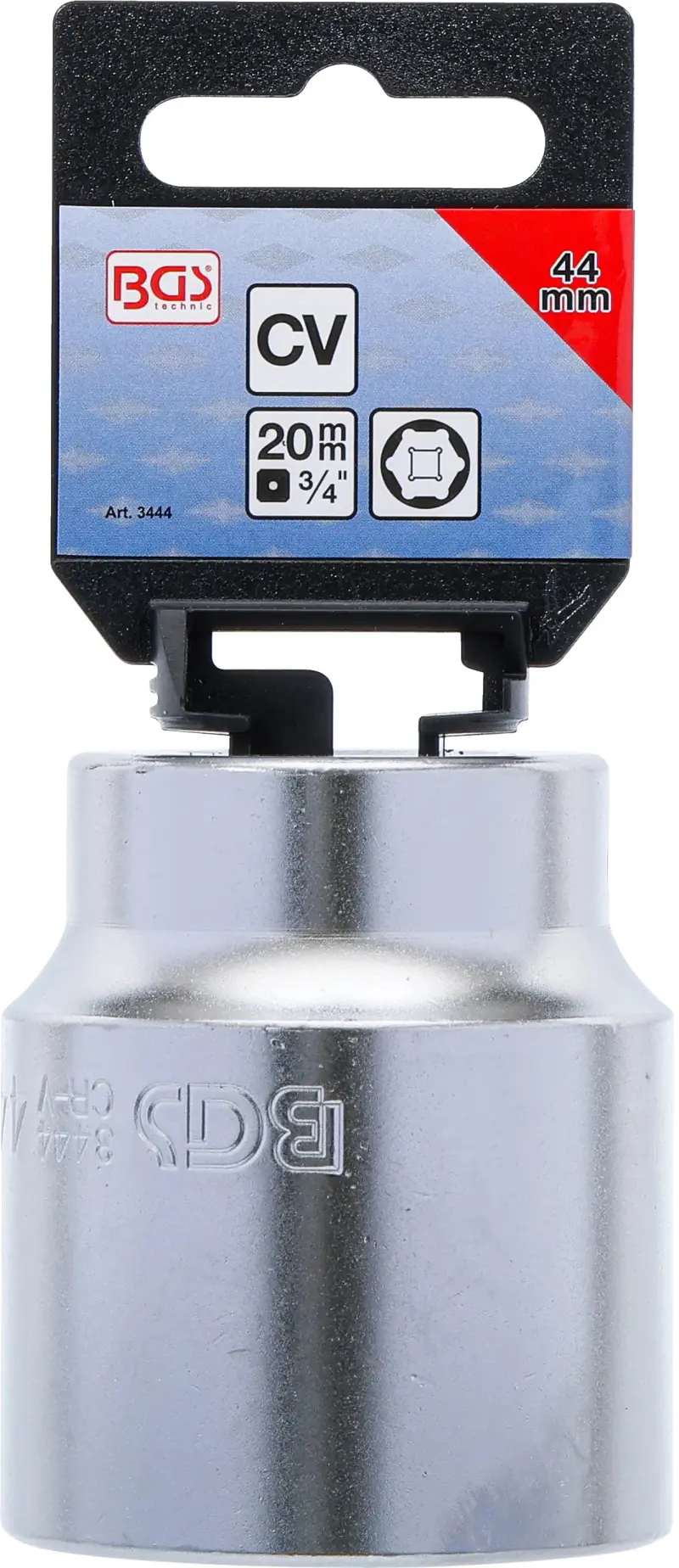 Nástrčná hlavice 3/4" 44 mm - Pro Torque. BGS 3444 (BGS103444)